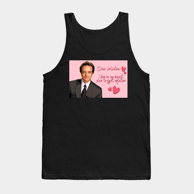 Josh Lyman Valentine's Card Tank Top by baranskini